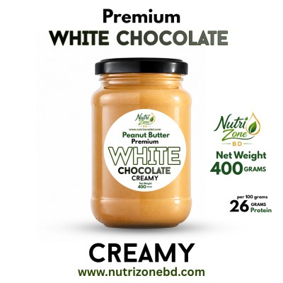Premium WHITE Chocolate Creamy Peanut Butter