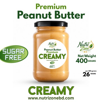 Premium Creamy Peanut Butter - Sugar Free